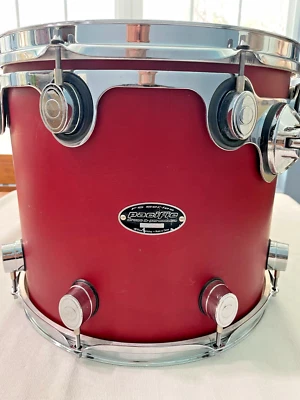 Pacific, Serie FS 14" Satin Cherry Rack Tom By DW Foto 1 de 4