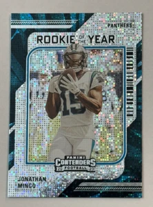 2023 Panini Rookie Of The Year Contenders Sparkle #14 Jonathan Mingo Panthers - Bild 1 von 2