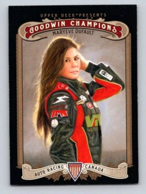 2012 UD Goodwin Champions   #98 Maryeve Dufault FREE SHIPPING! - Image 1 of 2