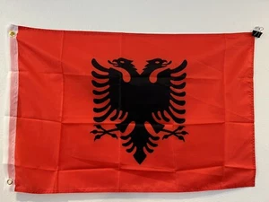 Albanien Flagge 2 x 3 Fuß 100D Polyester Flagge Banner 3 - Bild 1 von 1