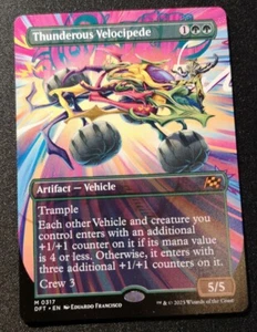 Thunderous Velocipede - Borderless - DFT - MTG - NM - EN - 0317 - Picture 1 of 1