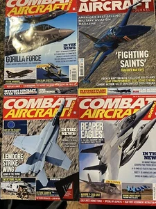 COMBAT AIRCRAFT MAGAZINE Lot of 4 (3 from 2014, 1 from 2020) - Picture 1 of 1