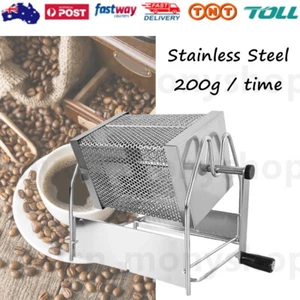 200g Manual Coffee Bean Roasting Machine Home DIY Coffee Bean Baking Roaster - Picture 1 of 12