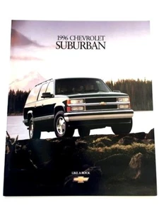 1996 Chevrolet Suburban 20-page Original Car Sales Brochure Catalog - 1500 2500 - Picture 1 of 5