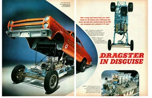 1966 MERCURY COMET FUNNY CAR 427 SOHC / DON NICHOLSON ~ ORIGINAL ARTICLE / AD - Picture 1 of 1