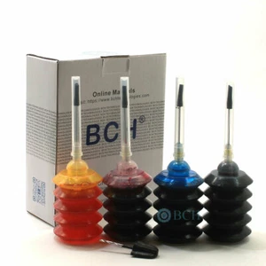 Tinta de tinte premium - Tinta de cuatro colores de 30 ml x 4 para impresoras HP (ID30-KCMY-AH) - Imagen 1 de 4