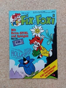 Gevacur Comic - Fix und Foxi Band 37 - 30.Jahrg / Top Zustand / Z1 mit Beilage - Picture 1 of 5