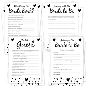 Hen Party Accessories Hen Party Games Who Knows Bride Best Advice To The Bride - Picture 1 of 36