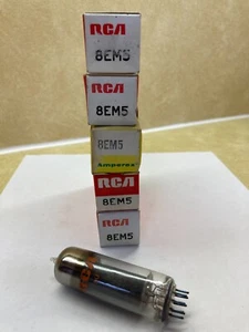 8EM5 Vacuum Tubes- RCA and AMPEREX- Lot Of 5 - Picture 1 of 1