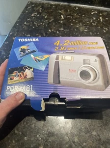 Toshiba PDR M81 4.2MP Digital Camera - Silver Tested And Working - Picture 1 of 9