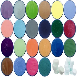 Snazaroo Classic Colours Face Paints 18ml Sponges 25 Colours to choose from - Picture 1 of 27