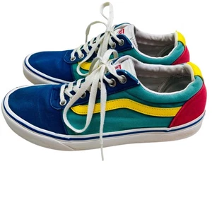 Vans Old Skool Colorblock Ward Canvas Skateschuhe Herren 8 Retro-Stil - Bild 1 von 8