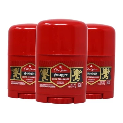 Pack of 3x Old Spice Deodorant Stick, Swagger with Scent of Cedarwood , 0.5 Oz - Image 1 of 3