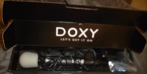 DOXY ORIGINAL WAND SUPER STRONG MODEL #C809787 BLACK NEW OPEN BOX SUPER STRONG. - Picture 1 of 5
