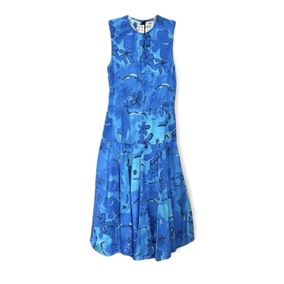 Marni x Flaminia Veronesi Azure Women's Midi Dress size 40 Blue - Image 1 of 4