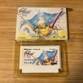 Final Fantasy 3 Famicom with box, no manual