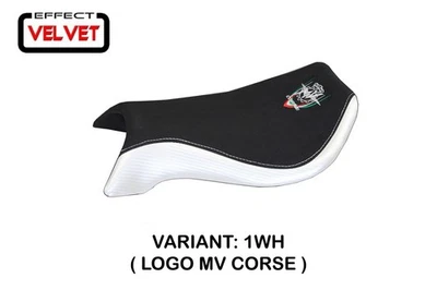 Cubierta de asiento MV Agusta F4 1999-2009 TPZ Italia Castroreale antideslizante nueva Foto 1 de 4
