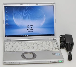 Panasonic Let's note CF-SZ5 w/AC Core I5 6300U RAM 8GB SSD 256GB Used JP - Picture 1 of 6