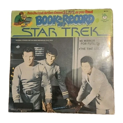 Star Trek Book & Record Set Peter Pan Vinyl Record Vintage 1979  Factory Sealed  - Image 1 of 4