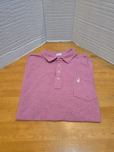 Polo Johnnie-O Hangin Out para Hombres XL Bolsillo Logo Surfista Costa Oeste Informal Genial Original - Imagen 1 de 16