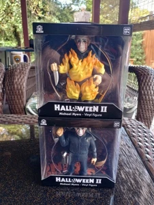 CULTUREFLY HALLOWEEN II 2 MICHAEL MYERS 2ER SET VINYL FIGUREN BRANDNEU POSTEN - Bild 1 von 5