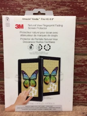 3M Natural View Fingerprint Fading Screen Protector- Amazon Kindle Fire HD 8.9 - Image 1 of 4