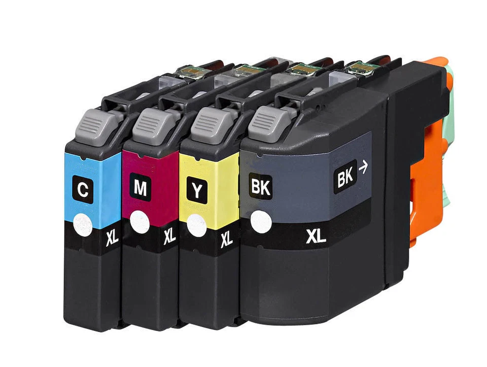 4x Druckerpatronen  für Brother LC121  DCP-J172 W DCP-J4110 DW MFC-J245 - Bild 1 von 1