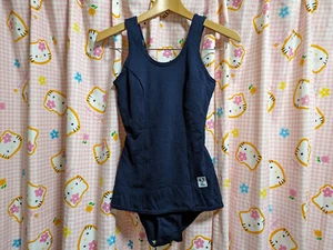 68 ^_^ Japanese SchoolGirl Swimsuit. Navy. Perfect! Classic. Size M. Torei - Picture 1 of 12