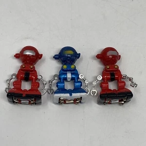 BANDAI DIE CAST QUANTO MINI ROBOT TOY MESSAGE FROM SPACE SAN KU KAI Red Blue - Picture 1 of 12