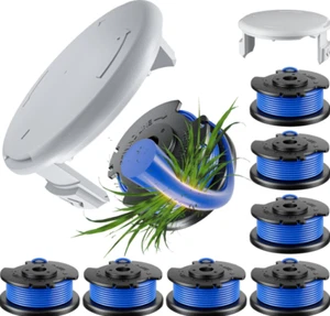 Paquete de 10 carretes Hart de 0,065" para recortadoras de alimentación automática se adapta a todas las recortadoras de cuerdas HART - Imagen 1 de 7