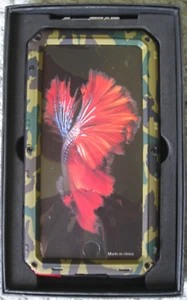 BEASYJOY iPHONE 6/6S CAMOUFLAGE WATERPROOF CASE New in Box Heavy Duty - Picture 1 of 6