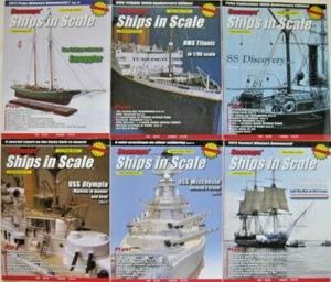 2012 Ships in Scale magazine Complete Set ~ Excellent Condition ~ Ship Modeling - Picture 1 of 1