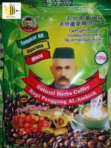 Big Bee Natural Herbs Coffee 20g X 20 sachets Free Shipping World Wide - Picture 1 of 2