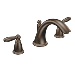 Moen T4943ORB Brantford Bronze mit Ölschliff Zweigriff römische Badewanne Wasserhahn Verkleidung nur - Bild 1 von 2