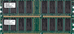 512MB 2x256MB PC-2100 HYNIX HYMD232646A8-H AA-A DDR-266 MEMORY KIT DDR1 PC2100 - Picture 1 of 2