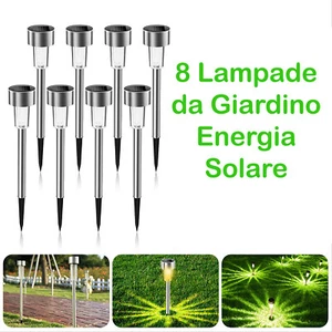 SCHEINWERFER LED SOLAR LAMPE AUSSEN GARTEN LED STRAHLER SPIESSMARKER - Bild 1 von 12