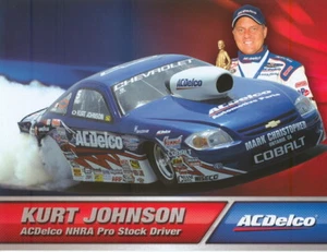 2007 Kurt Johnson AC Delco Chevy Cobalt Pro Stock NHRA Hero Card - Picture 1 of 1