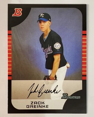 2005 Bowman Zack Greinke #97 - Image 1 of 2