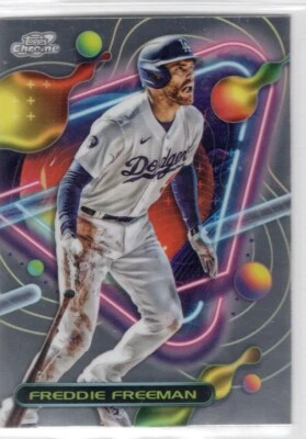 2023 Topps Cosmic Chrome - Freddie Freeman #143 - Image 1 of 2