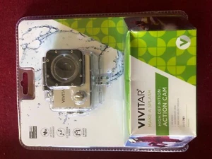VIVITAR HIGH DEFINITION ACTION CAM WATERPROOF CAMERA + 2 MOUNTS - DVR781 - Picture 1 of 8