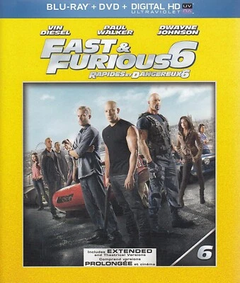 Fast & Furious 6 / Rapides et Dangereux 6 (Extended Edition) [Blu-ray + DVD] - Image 1 of 2