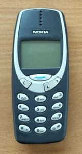 Nokia 3310 NHM-5NX Blue/Grey Mobile Phone. Untested, Good Visual Condition - Zdjęcie 1 z 5