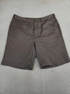 Haggar Shorts Mens 36 x 9" Inseam Green Flat Front Golf Dad - Picture 1 of 9