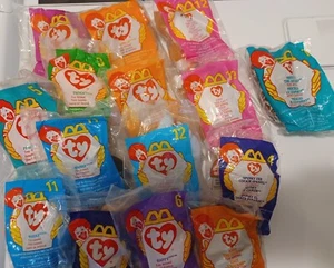 McDonald's  TY, Teenie Beanies, Group Of  15 - Picture 1 of 18