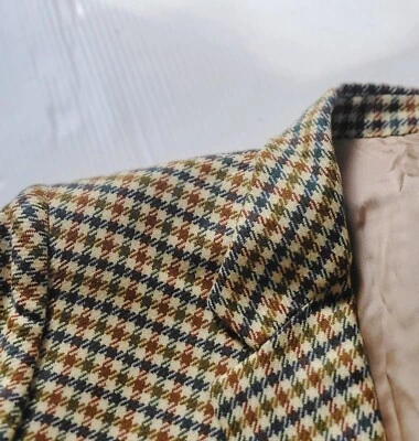 Chaqueta Blazer Vintage Giorgio’s Palm Beach 💯 Cashmere Mujer’s TAN Italia 46=6 8 Foto 1 de 4