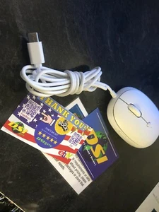 Macally Maus kabelgebunden USB C optisch für Mac und PC - leise 5 Tasten - Bild 1 von 5