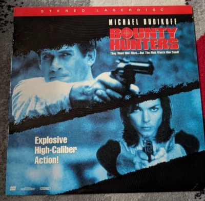 Bounty Hunters Laserdisc Michael Dudikoff Lisa Howard Broterion - Imagem 1 de 4