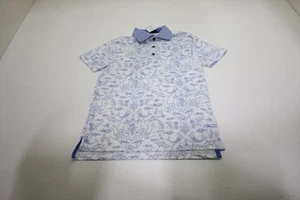 Greyson Youth Ocean Curiosities Polo Boys Size Medium Arctic 953E New 01298159 - Picture 1 of 5