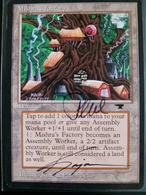🎆 Mishra's Factory 🎇 Summer Antiquities ☀️ Artist Proof Signed 🎆 - Image 1 of 2