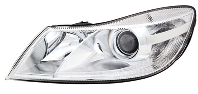 Scheinwerfer links für Skoda Octavia 2 Facelift 2008- + Motor H1 H7 - Bild 1 von 4